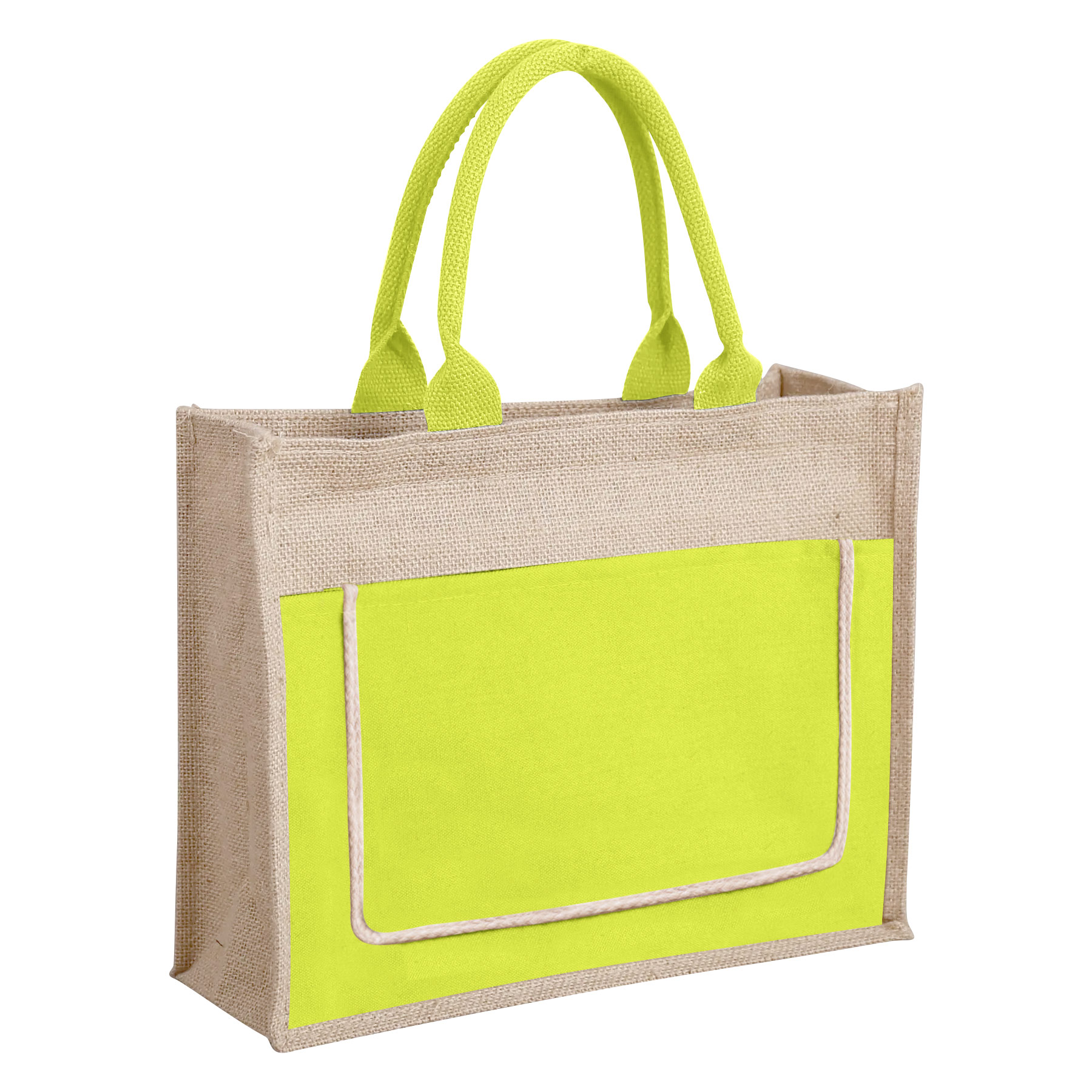 FlyFlyPromos - Jute Beach Tote Bag Image 8 - Promotional Product